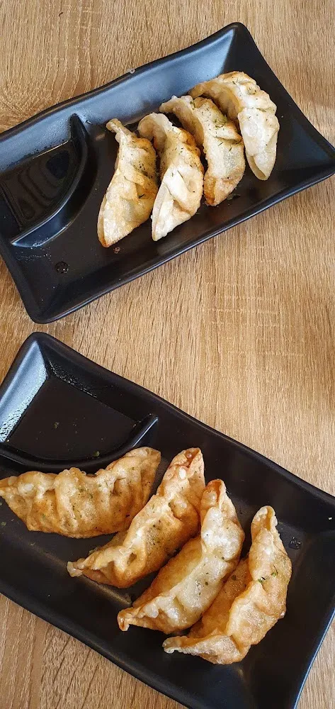 Gyozas Poulet Et Gyozas Legumes